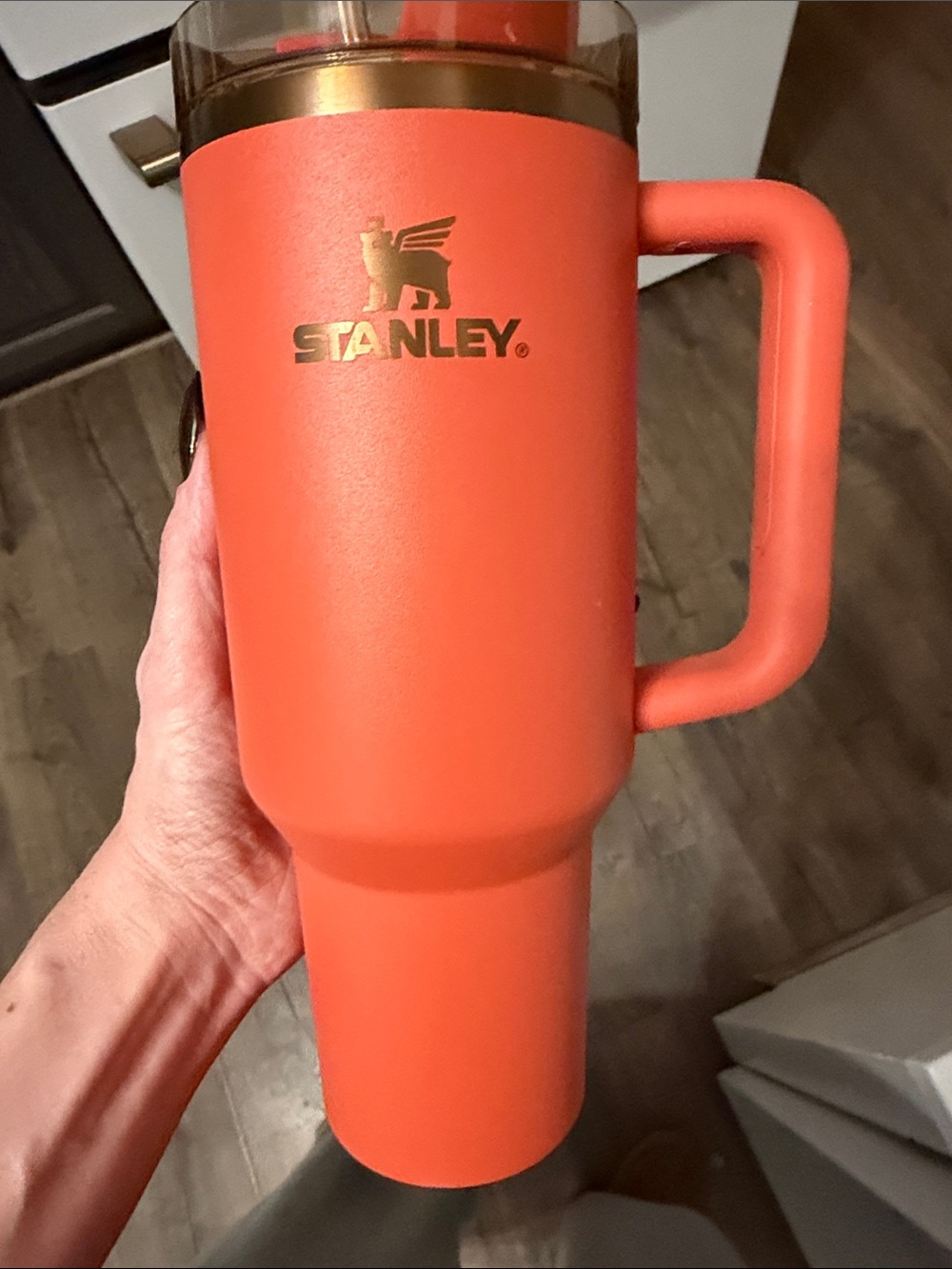 Stanley pumpkin spice  40 oz with Handle